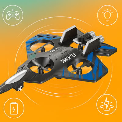 🚁 Diseño híbrido avión-dron