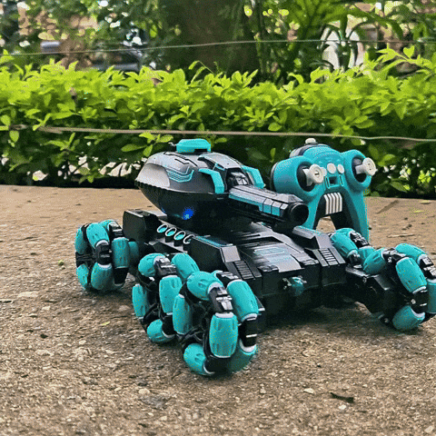 Tanque Lanzador de Bolas Hidrogel a Control Remoto + 5 RECARGAS DE REGALO🎁